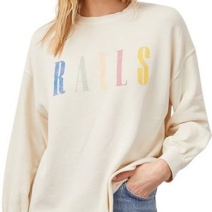 Rails signature sweatshirt Size Small